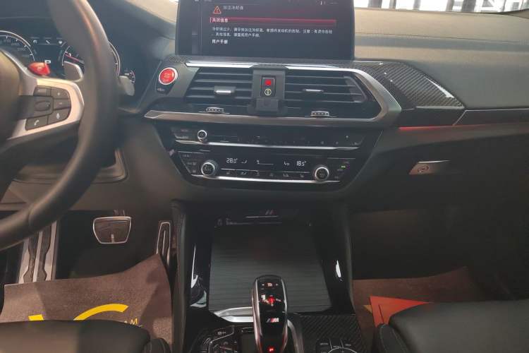 Used BMW X4 M 2019 X4 M Thunder Edition Audio And AC Panel
