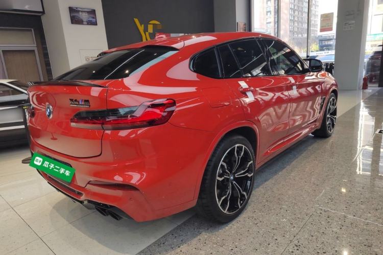 Used BMW X4 M 2019 X4 M Thunder Edition Rear Right 45 Deg