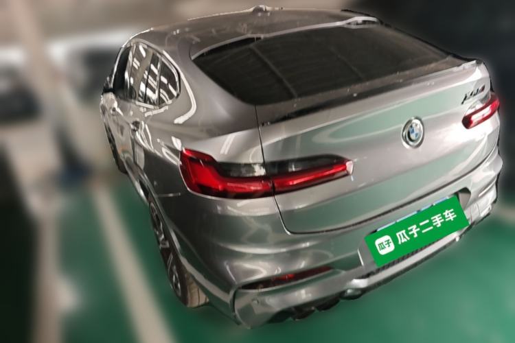 Used BMW X4 M 2019 X4 M Thunder Edition Rear Left 45 Deg