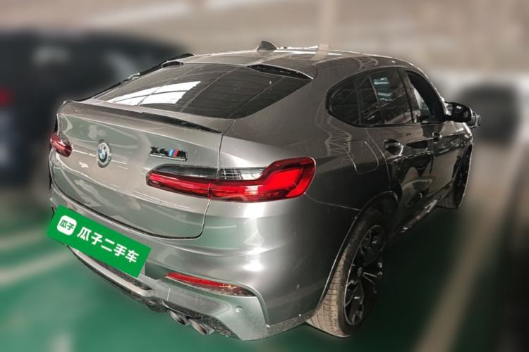 Used BMW X4 M 2019 X4 M Thunder Edition Rear Right 45 Deg