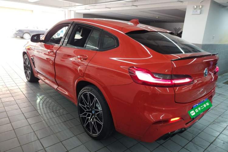 Used BMW X4 M 2021 X4 M Competition Edition Rear Left 45 Deg