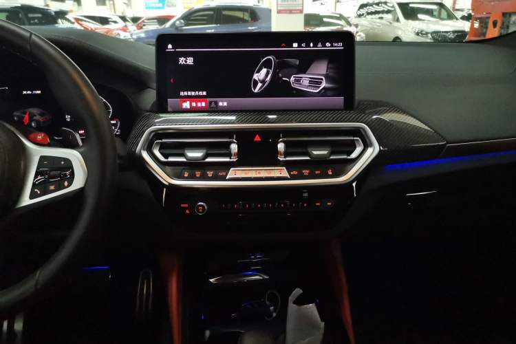 Used BMW X4 M 2022 X4 M Competition Edition Audio And AC Panel