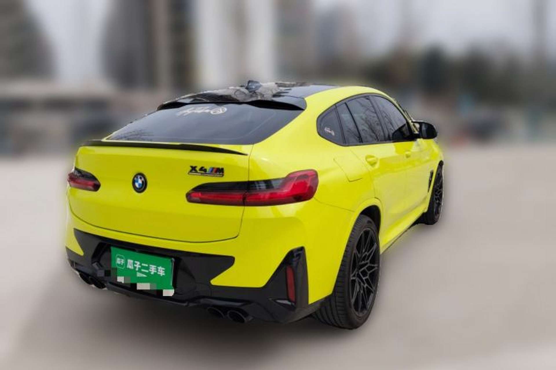 Used BMW X4 M 2022 X4 M Competition Edition Rear Right 45 Deg