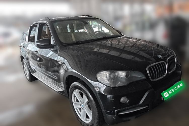 Used BMW X5 2008 xDrive30i Elegant Model Front Right 45 Deg