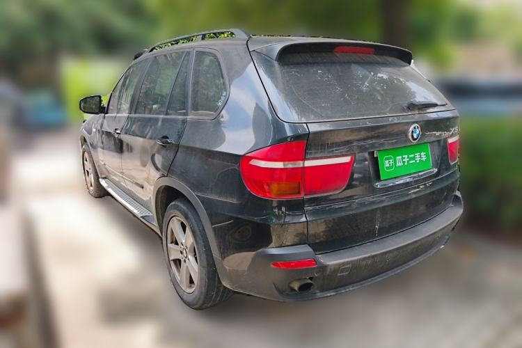 Used BMW X5 2008 xDrive30i Elegant Model Rear Left 45 Deg