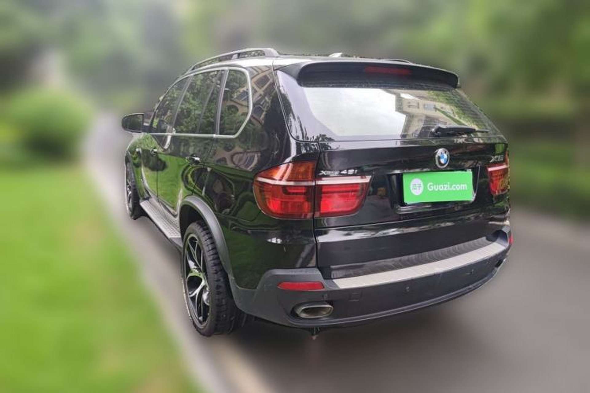 Used BMW X5 2008 xDrive48i Leading Model Rear Left 45 Deg