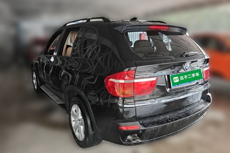 Used BMW X5 2008 xDrive30i Elegant Model Rear Left 45 Deg