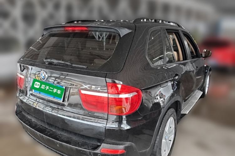 Used BMW X5 2008 xDrive30i Elegant Model Rear Right 45 Deg