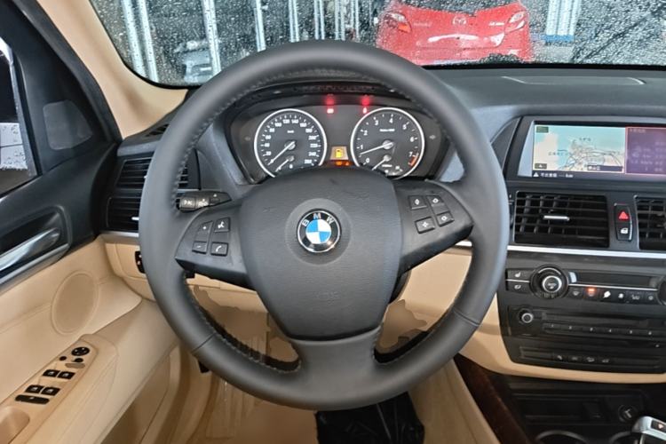 Used BMW X5 2008 xDrive30i Elegant Model Steering Wheel