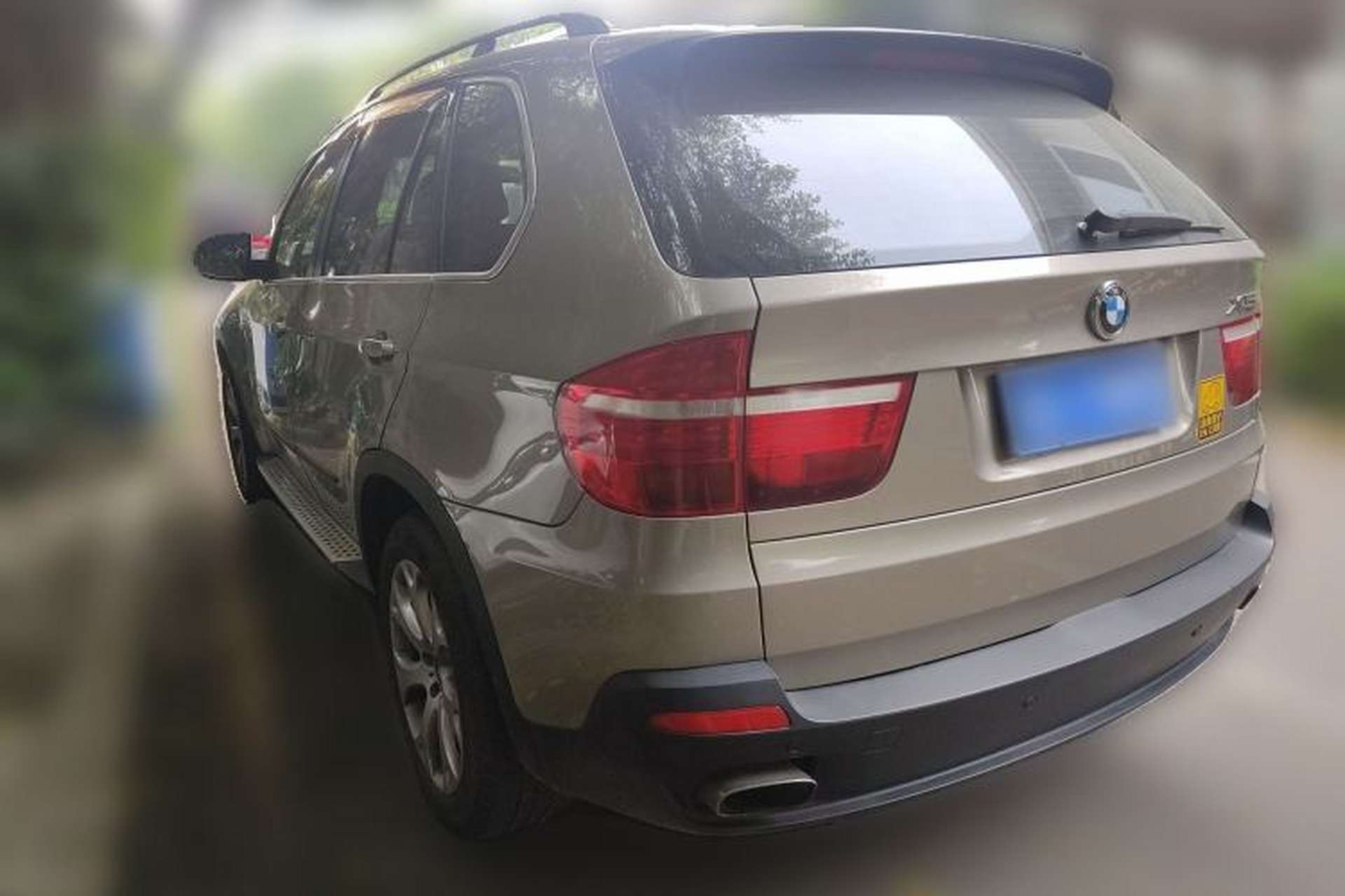 Used BMW X5 2008 xDrive48i Luxury Model Rear Left 45 Deg