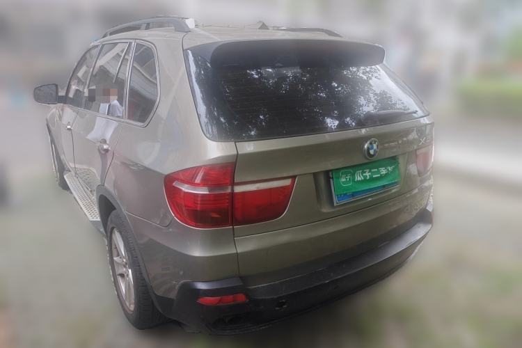 Used BMW X5 2008 xDrive30i Elegant Model Rear Left 45 Deg