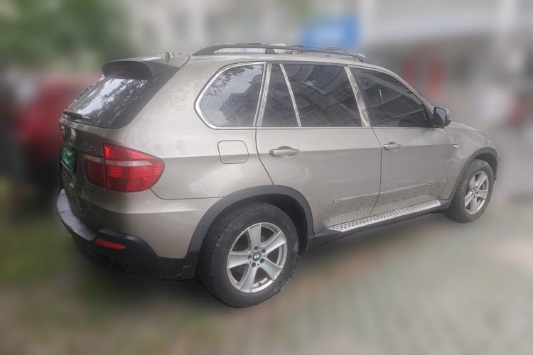 Used BMW X5 2008 xDrive30i Elegant Model Rear Right 45 Deg