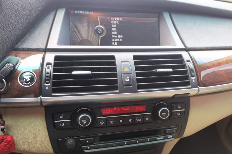 Used BMW X5 2011 xDrive35i Leading Model Audio And AC Panel