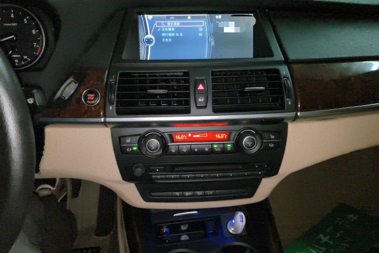 Used BMW X5 2011 xDrive35i Leading Model Audio And AC Panel