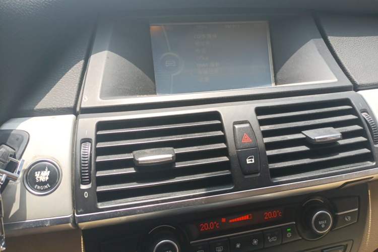 Used BMW X5 2011 xDrive35i Leading Model Audio And AC Panel