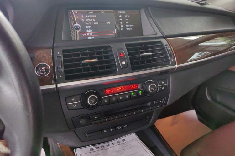 Used BMW X5 2011 xDrive35i Leading Model Audio And AC Panel