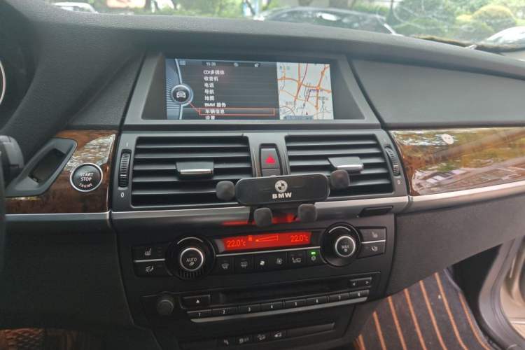 Used BMW X5 2011 xDrive35i Luxury Model Audio And AC Panel