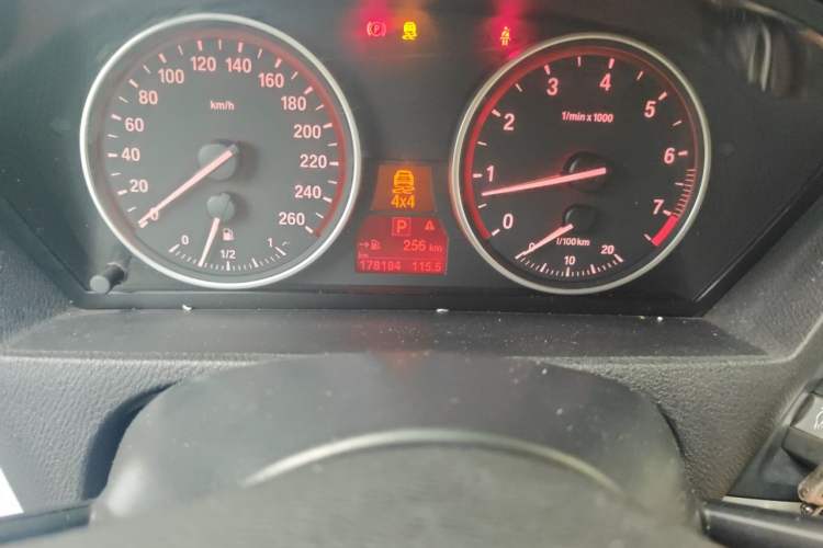 Used BMW X5 2011 xDrive35i M Sport model Odometer Close Up