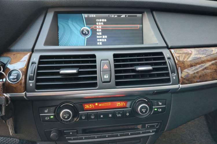 Used BMW X5 2011 xDrive35i Leading Model Audio And AC Panel