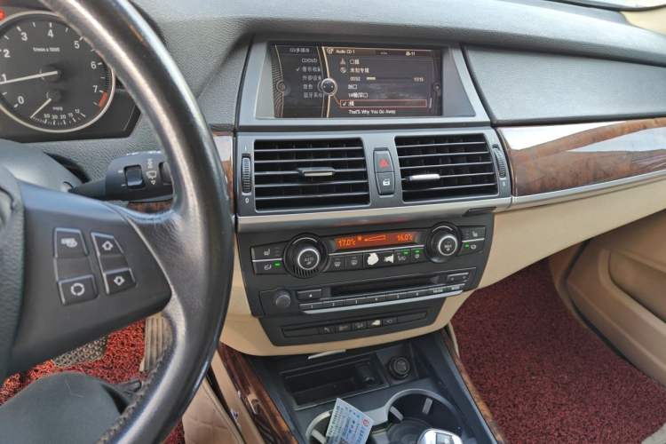 Used BMW X5 2011 xDrive35i Leading Model Audio And AC Panel