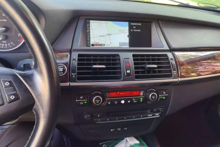 Used BMW X5 2013 xDrive35i U.S. specification Audio And AC Panel