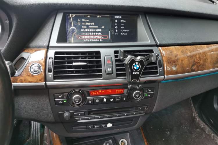 Used BMW X5 2013 xDrive35i Luxury Model Audio And AC Panel