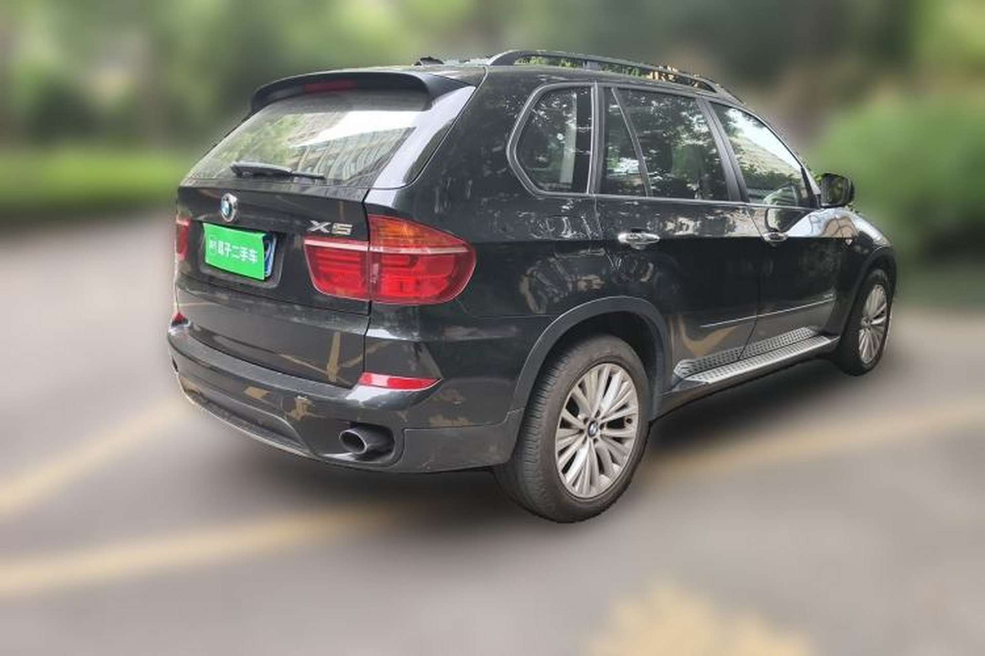 Used BMW X5 2013 xDrive35i Leading Model Rear Right 45 Deg