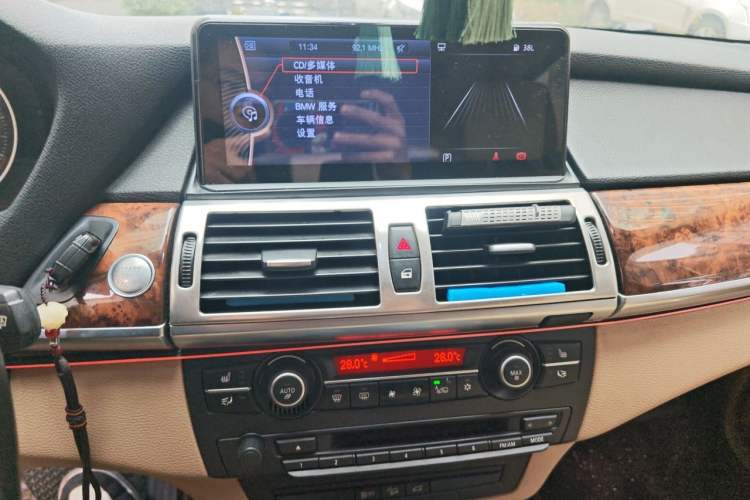 Used BMW X5 2013 xDrive35i U.S. specification Audio And AC Panel