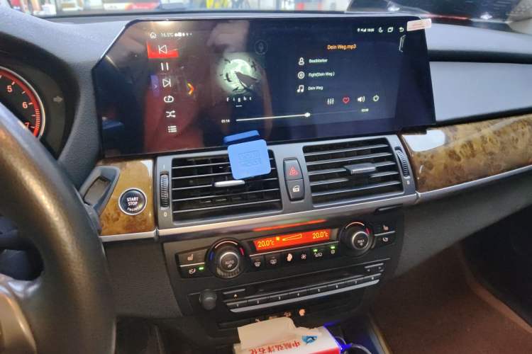 Used BMW X5 2013 xDrive35i Luxury Model Audio And AC Panel