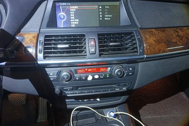 Used BMW X5 2013 xDrive35i U.S. specification Audio And AC Panel