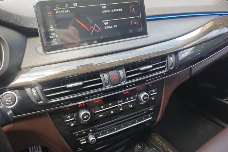 Used BMW X5 2013 xDrive35i U.S. specification Audio And AC Panel