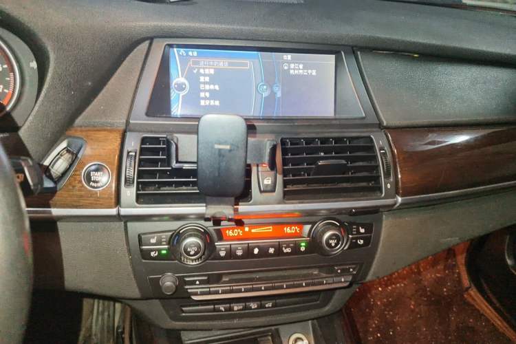 Used BMW X5 2013 xDrive35i Leading Model Audio And AC Panel