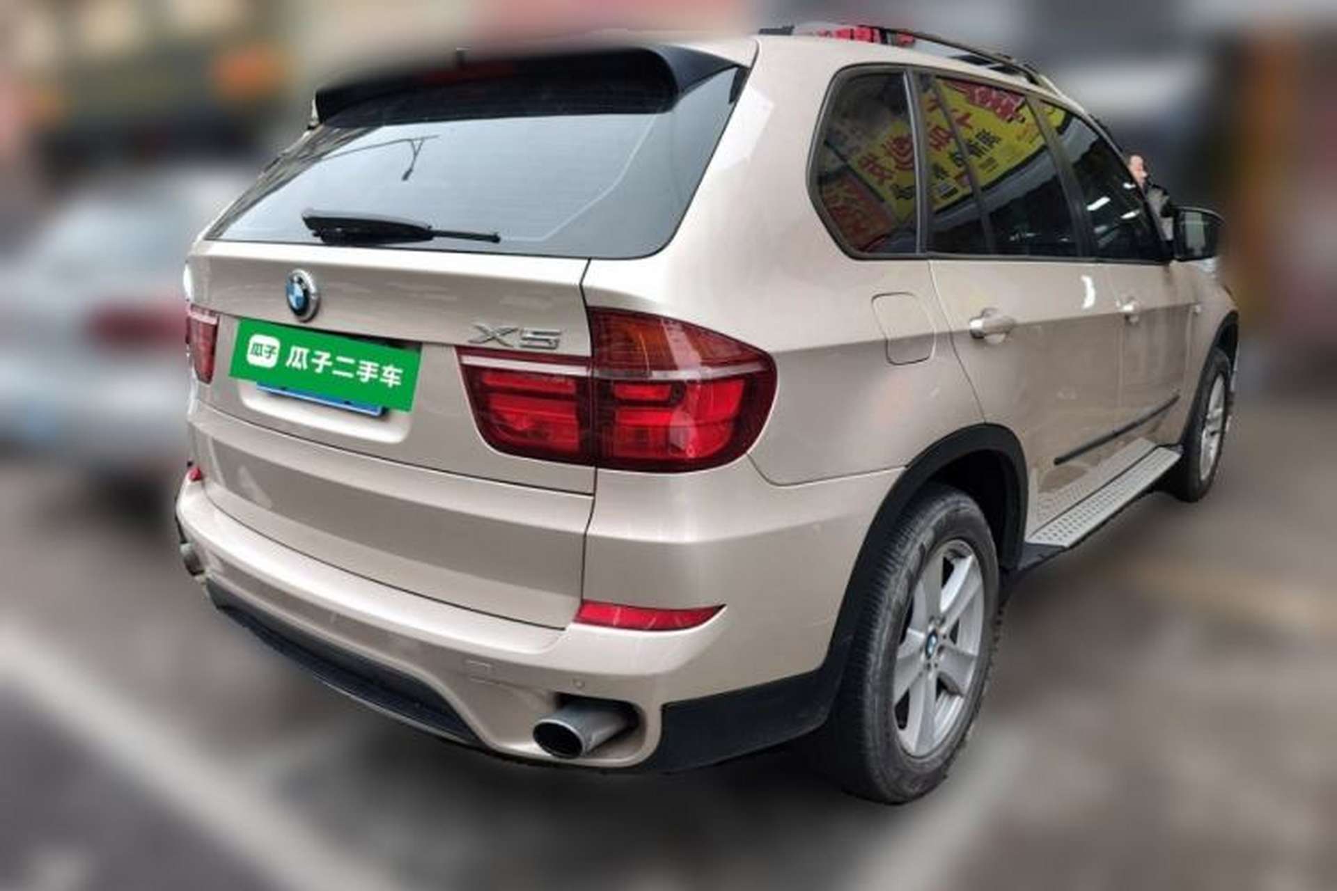 Used BMW X5 2013 xDrive35i Leading Model Rear Right 45 Deg