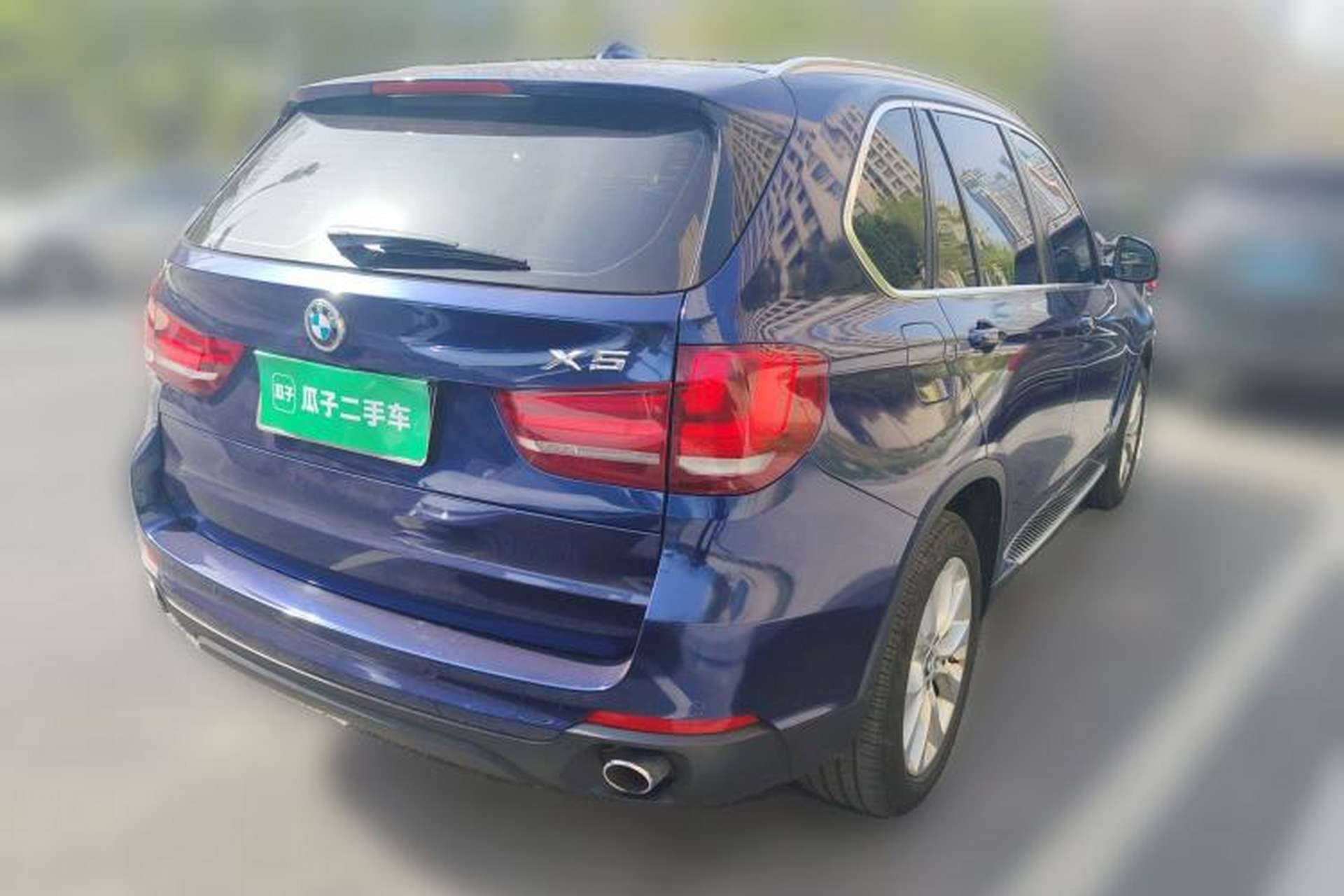 Used BMW X5 2014 xDrive35i Elegant Edition Rear Right 45 Deg