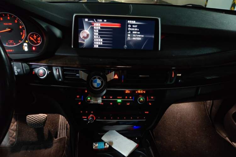 Used BMW X5 2014 xDrive35i Leading Model Audio And AC Panel