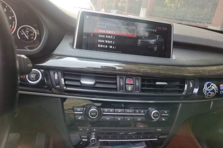 Used BMW X5 2014 xDrive35i U.S. specification Audio And AC Panel