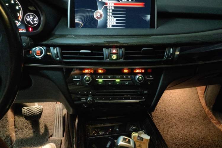 Used BMW X5 2014 xDrive35i Leading Model Audio And AC Panel