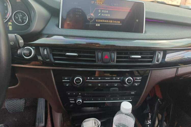 Used BMW X5 2014 xDrive35i Leading Model Audio And AC Panel