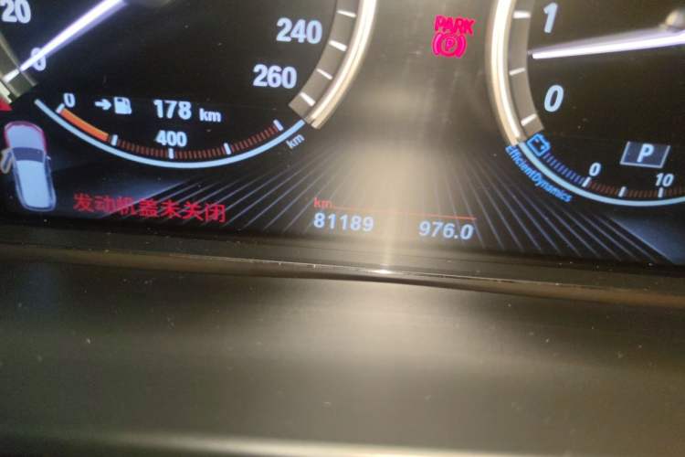 Used BMW X5 2014 xDrive35i Leading Model Odometer Close Up