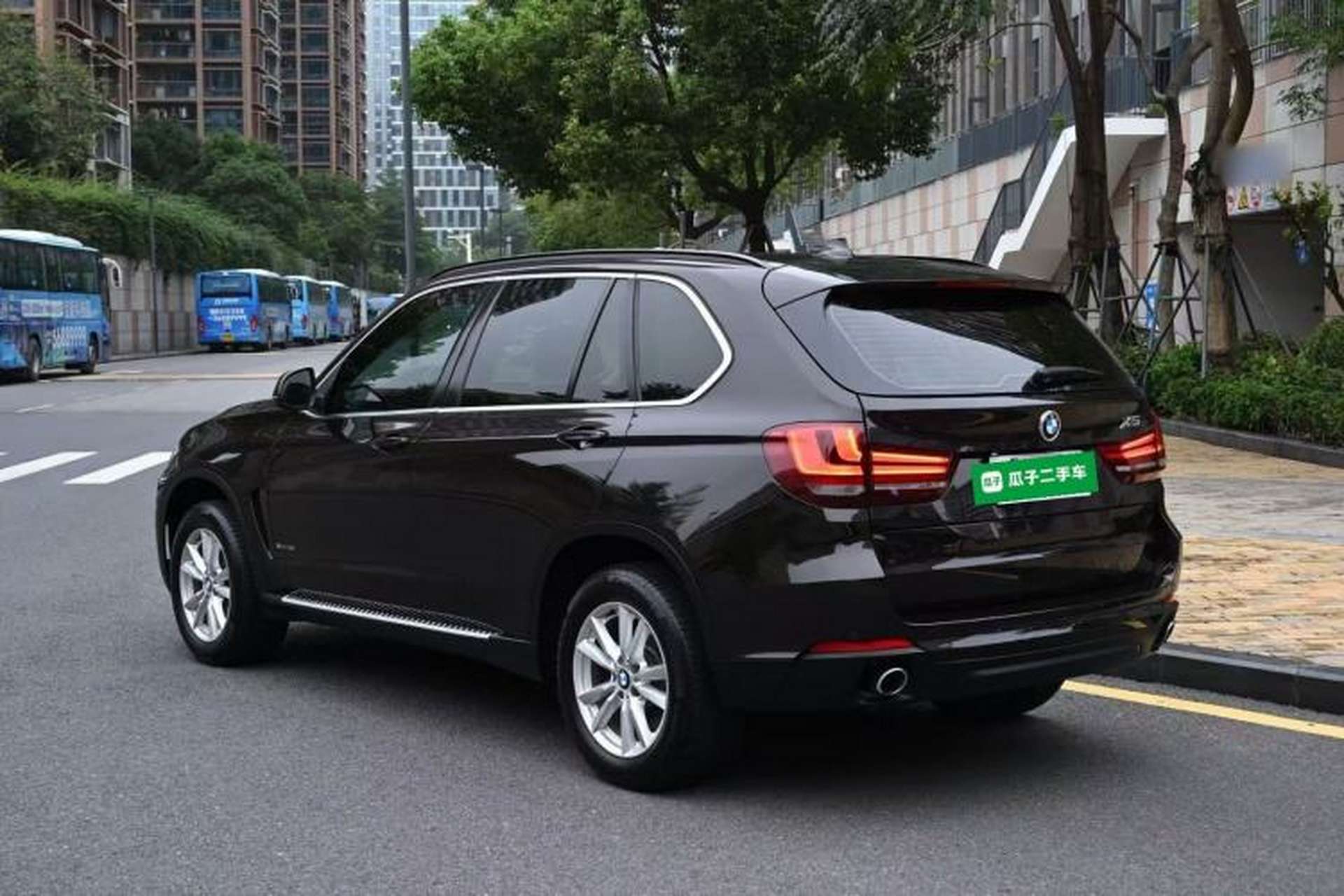 Used BMW X5 2014 xDrive35i Elegant Edition Rear Left 45 Deg