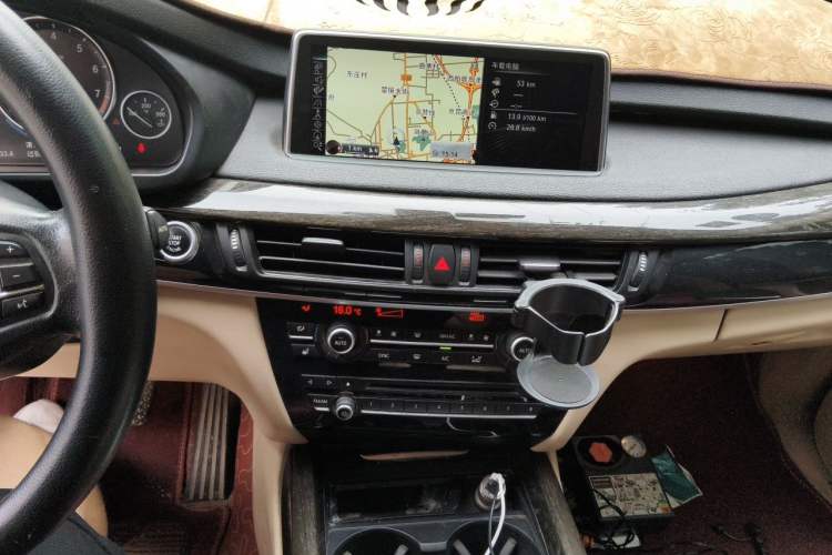 Used BMW X5 2014 xDrive35i Elegant Edition Audio And AC Panel