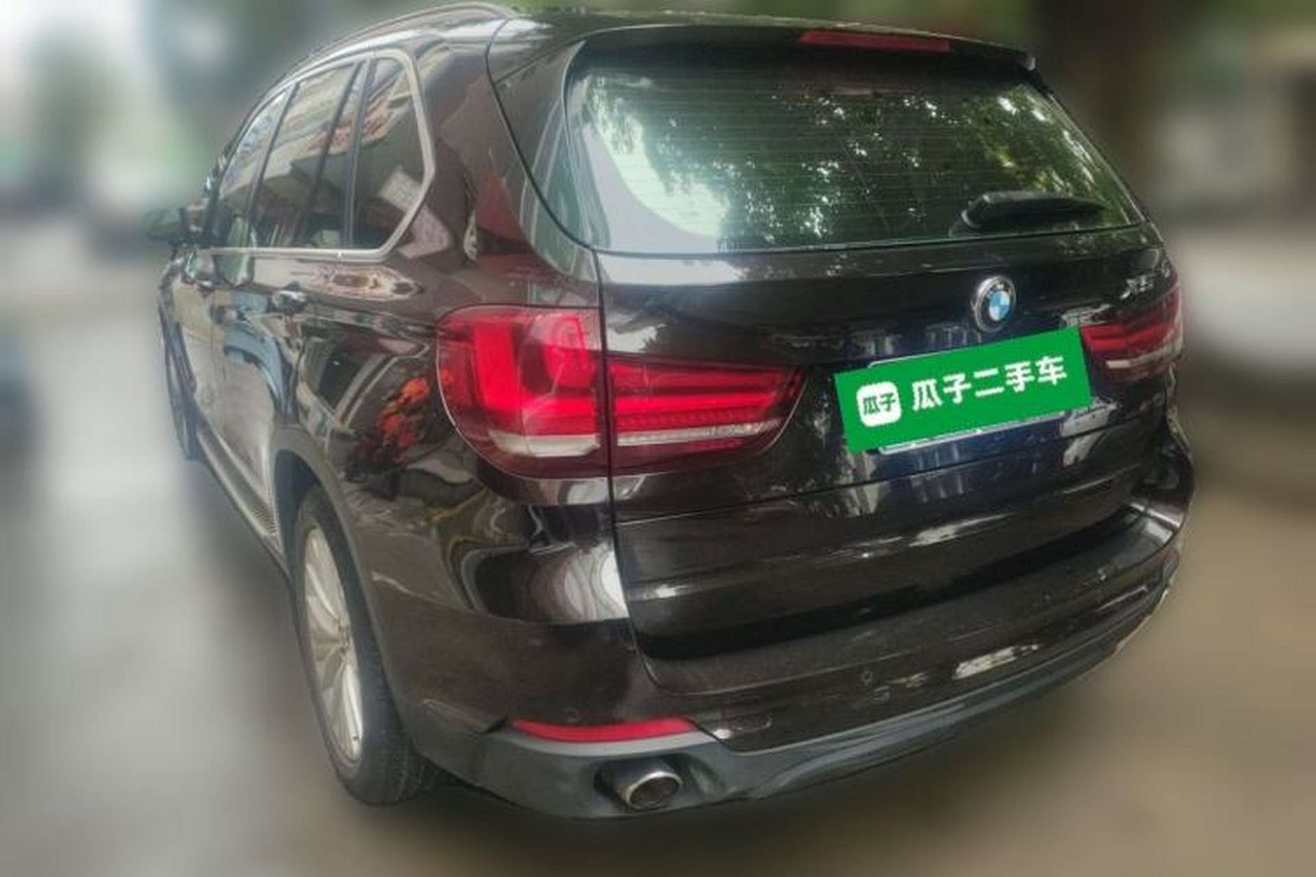 Used BMW X5 2014 xDrive35i Elegant Edition Rear Left 45 Deg