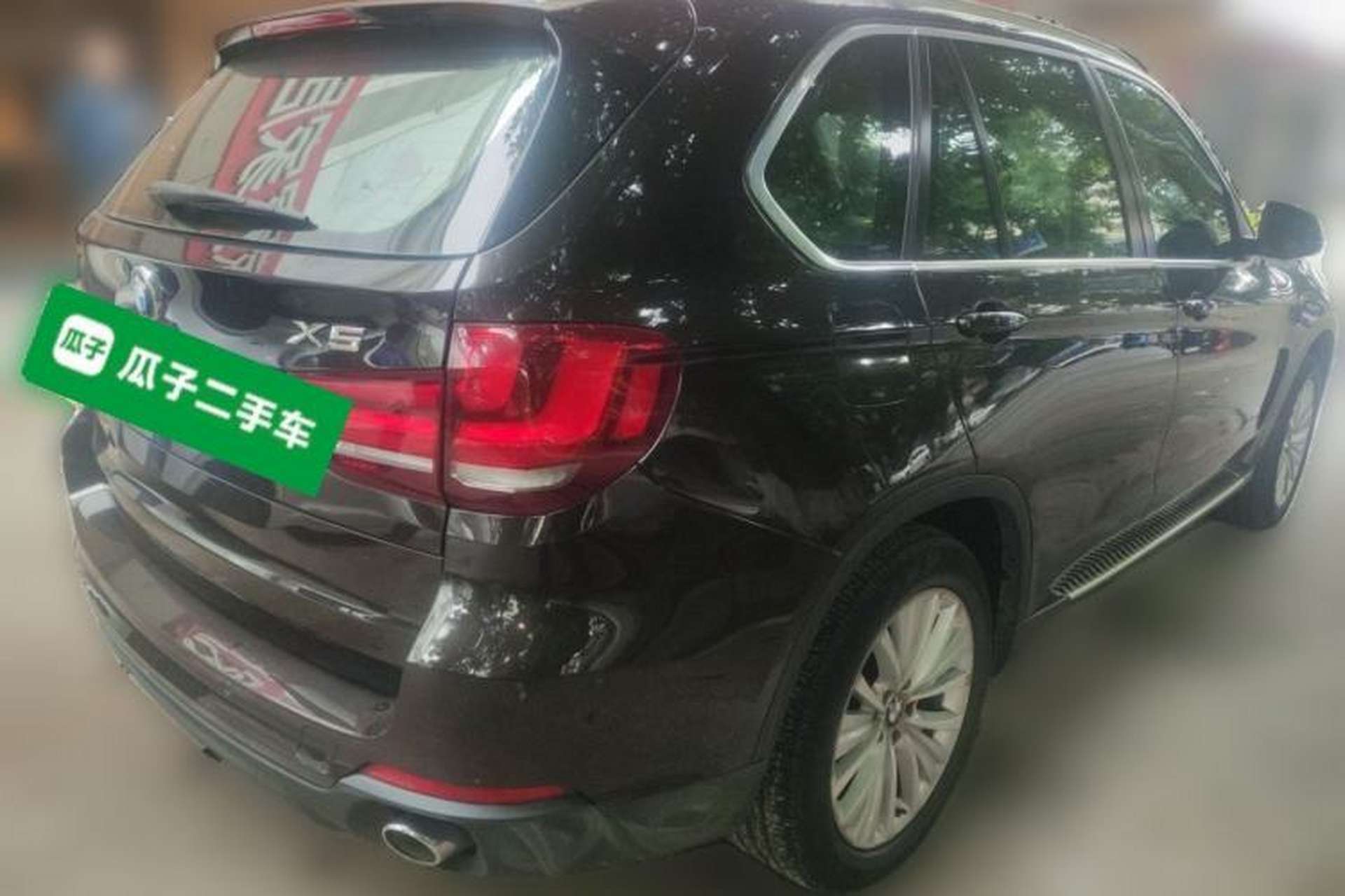 Used BMW X5 2014 xDrive35i Elegant Edition Rear Right 45 Deg