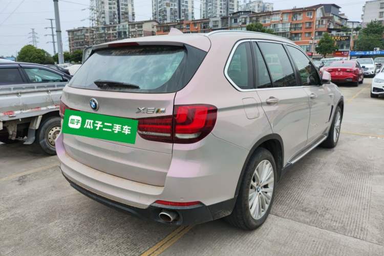 Used BMW X5 2014 xDrive35i Luxury Edition Rear Right 45 Deg