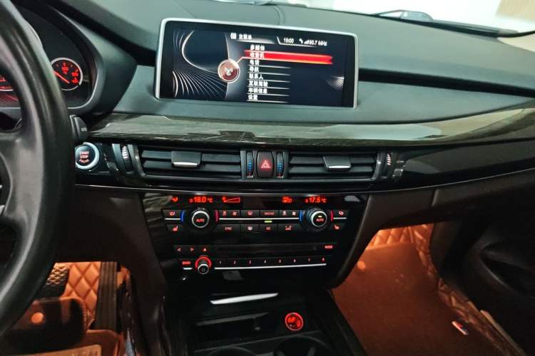 Used BMW X5 2014 xDrive35i Leading Model Audio And AC Panel