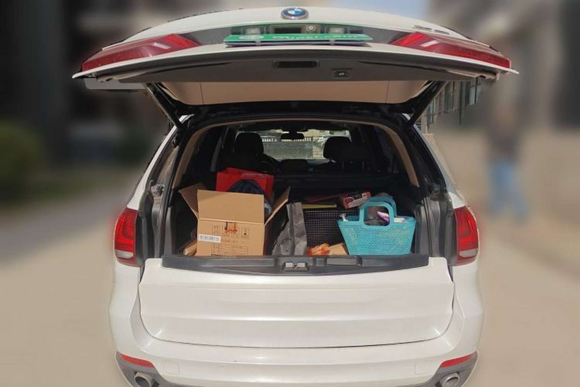 Used BMW X5 2014 xDrive35i Leading Model Trunk