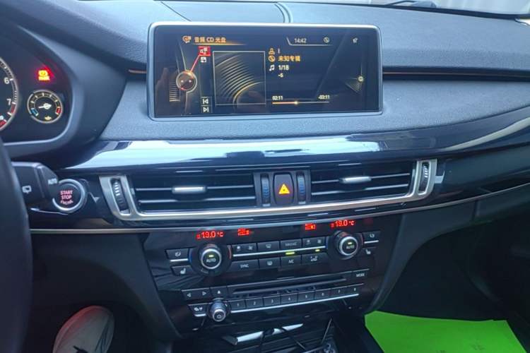 Used BMW X5 2015 xDrive35i U.S. specification Audio And AC Panel