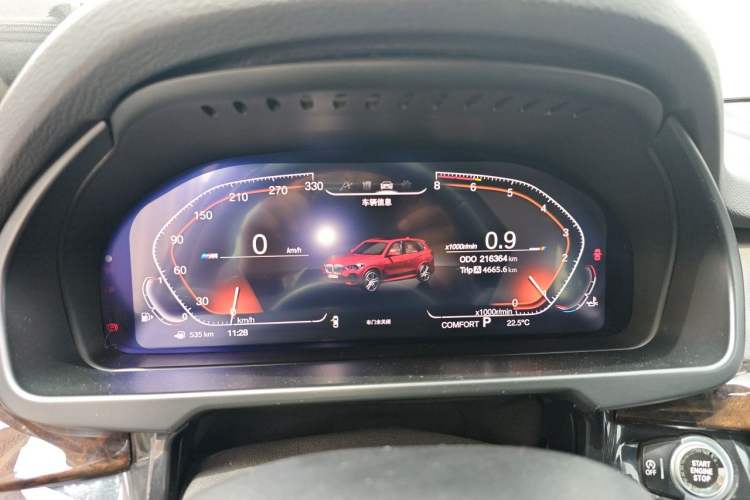 Used BMW X5 2015 xDrive35i China Limited Edition Odometer Close Up