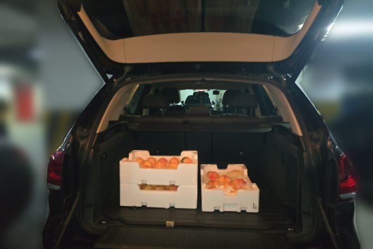 Used BMW X5 2015 xDrive28i Trunk