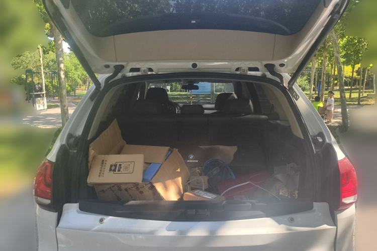 Used BMW X5 2015 xDrive28i Trunk
